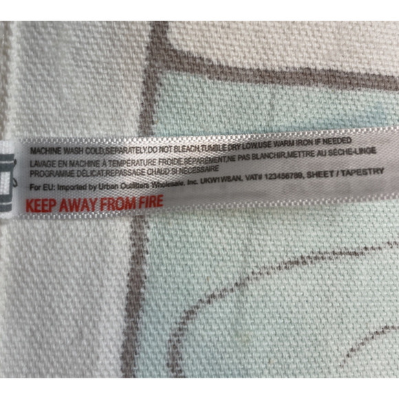 UO Home The Star Tarot Card Tapestry Wall Hanging 14.5x21 Boho Celestial Witchy - Picture 3 of 7